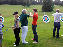 I start off with the wrong arm!