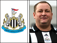 Chủ sở hữu Newcastle Mike Ashley 