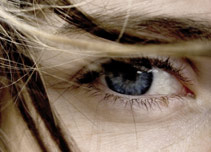 A woman's eye