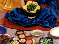 دیسی کھانا