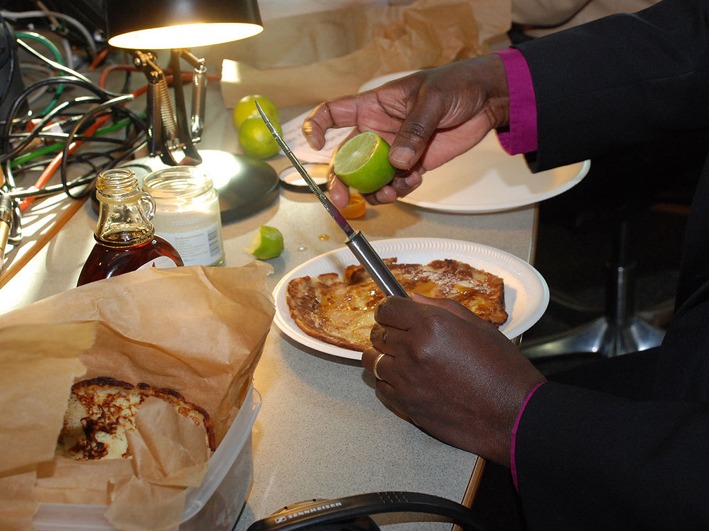 Pancake Day with the Archbishop