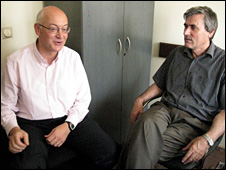 Francesco Florit (left) says witnesses are often reluctant to speak the truth.