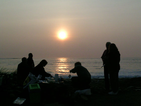 BBQ at Bay of Skaill