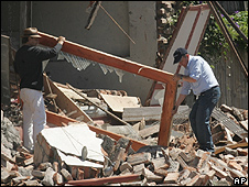 Víctimas del terremoto de Chile