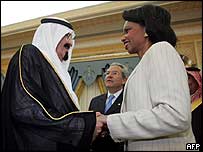 ABD Dışişleri Bakanı Condoleezza Rice