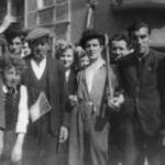 These were the ruffians dealing out "justce" to the women suspected of "collaborating" with German soldiers. What a mob they were - anything for a riot.