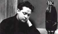Dylan Thomas yn darlledu