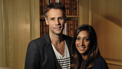 Richard Bacon and Tina Daheley