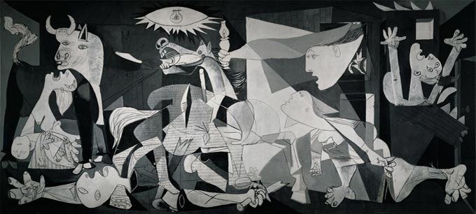 Guernica, 1937 (oil on canvas) by Picasso, Pablo (1881-1973)