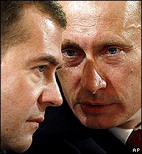 Medvedev ve Putin