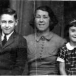 My Brother, My Mum, and Myself taken during the War.