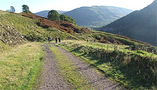 The Coldra Road track down