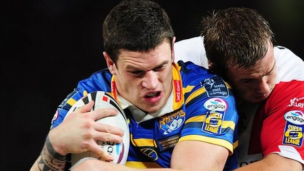 Leeds prop forward Luke Burgess