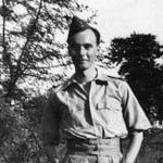 Harry in front of G Block