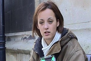 Lorna Neale is getting back on her feet and embracing her new role as a magazine vendor.