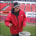 Andrew seeds the goalmouth