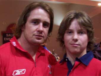 Cyfarfod y chwaraewyr