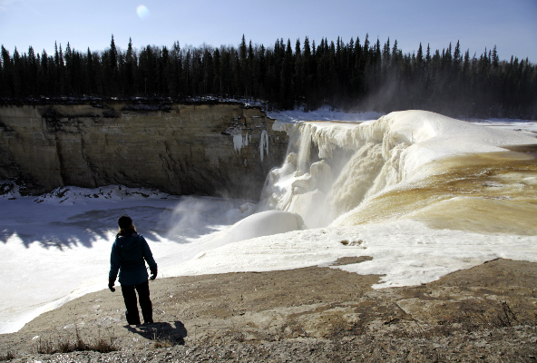 Hay river, northern territories