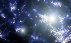 Artist's concept of the first stars