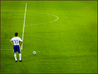 A football player
