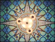 1920s Star light feature on the cinema's ceiling