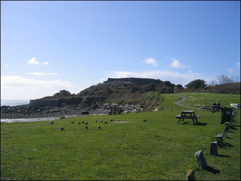 Vale Castle from Bordeaux