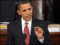 President Obama addresses congress