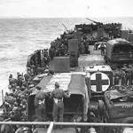 Getting ready to unload on D-day
