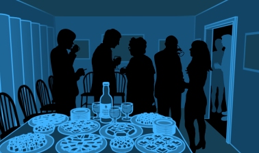 At the Party - by Rod Lord