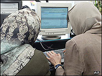 زنان کاربر اينترنت در ايران