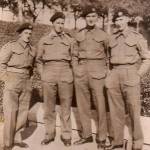 Tony Jones with pals in Cairo, February 1942