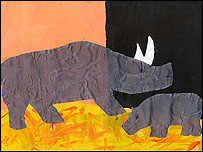 Drawing by Tegan, 8, from Redruth