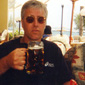 Enjoying a beer on holiday in Mallorca