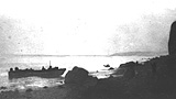 Four commando land at Vasterival on the rght-hand flank of Dieppe