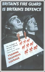 Postair "Britain's fire guard is Britain's defence"