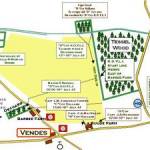 Map of the battle area