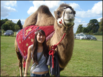 Me with a beautiful camel
