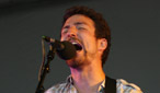 Frank Turner performs on the Introducing stage at Reading and Leeds 2009
