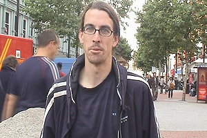 Martin Day has been homeless since he was 15. When he arrived in Reading he slept in car parks.