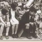 meself and me two mates on the run of our school