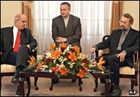 El-Baradei dhe zyrtarë të lartë iranianë