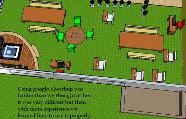 Screenshot of Classroom of The Future design