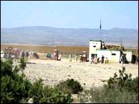 قبائلی علاقے میں واقع ایک گھر کا منظر