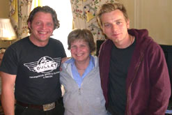 Charley Boorman, Sandi Toksvig & Ewan McGregor