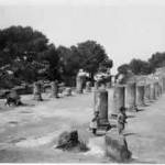 The Roman city of Tipasa, Algeria, 1943 (photo by Len Scott)