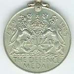 Obverse of the Defense Medal.