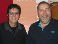 Shakey and Danny Cox at BBC Oxford