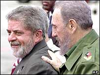 Lula deve se encontrar com FHC; Castro não deve comparecer