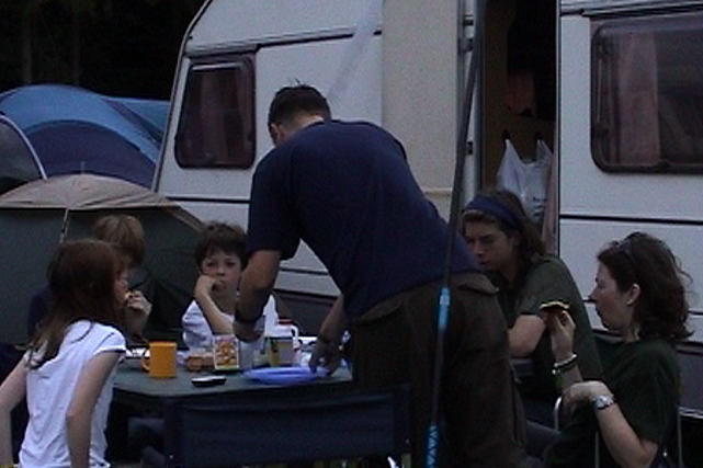 Richard and Aileen have taken their four children to one of the UK's hippest music festivals.