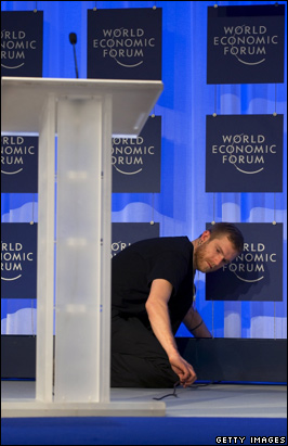 Preparations for the World Economic Forum